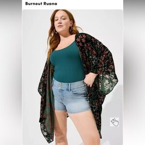 Torrid Burnout Ruana